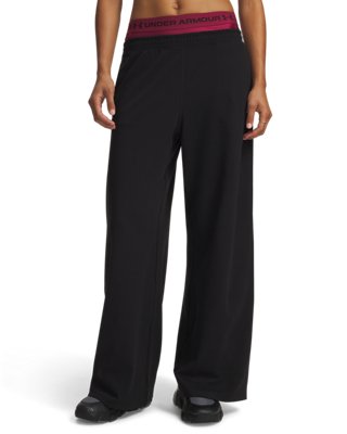 Under Armour  Motion Women's Wide Leg Pants Ultimate Black / White XXL