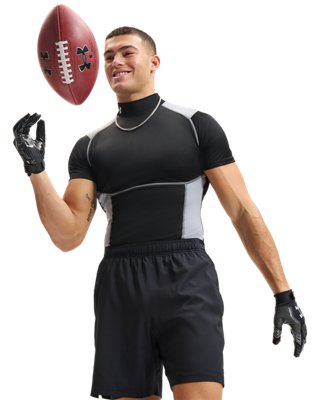 HeatGear® Elite Men’s Compression Mock Short Sleeve