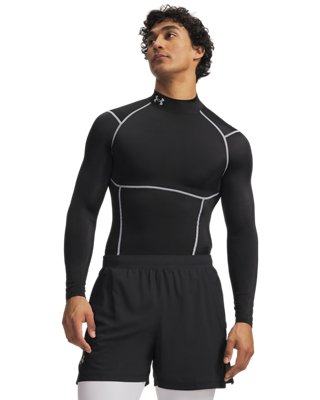 HeatGear® Elite Men’s Compression Mock Long Sleeve from Under Armour - $55
