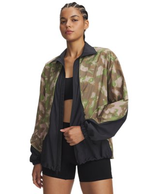 UA Unstoppable Woven Wind Printed Women's Jacket