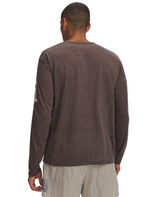 Мужской топ Under Armour UA HB Run Aeris Long Sleeve, цвет: Перечный / Светоотражающий — фото 2