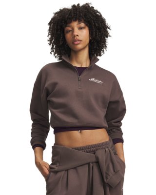UA Rival Fleece Varsity Women's ½ Zip | Under Armour