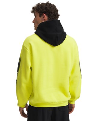 Мужское худи Under Armour UA Icon Fleece Graphic, цвет: Чёрный — фото 2
