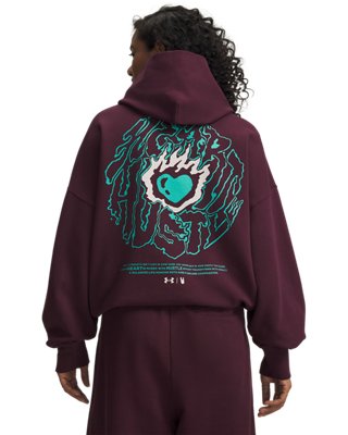 UA x UNLESS Icon Heavyweight Unisex Oversized Hoodie | Under Armour