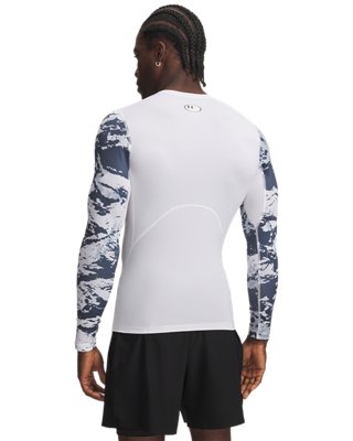 HeatGear® Compression Colorblock Men's Long Sleeve | Under Armour