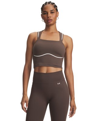 Under Armour Meridian Contour Tanktop für Damen Peppercorn / Weiß / Peppercorn XXL