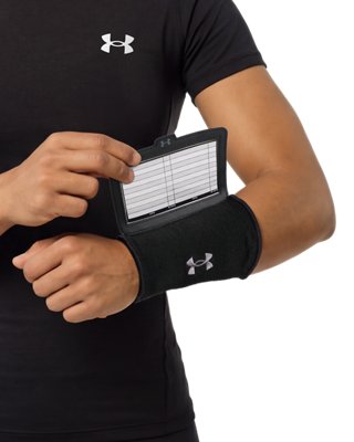 Женские аксессуары Under Armour UA 5-Window Wristcoach, цвет: Чёрный / Белый — фото 2