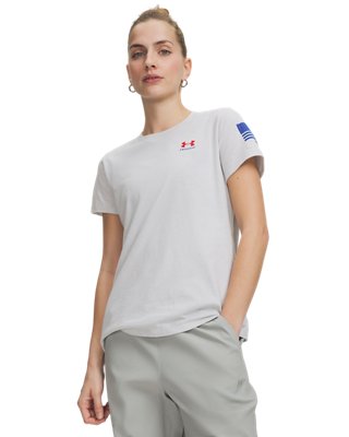 UA Freedom Flag Women's Short Sleeve