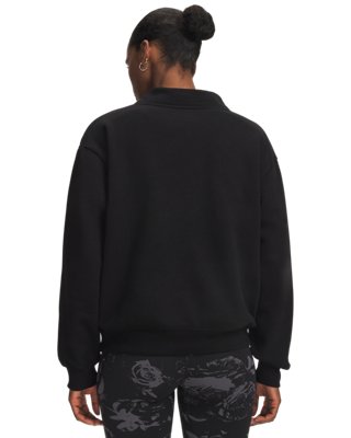 UA Icon Sama Fleece Mock - thumbnail 2