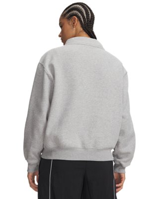 UA Icon Sama Fleece Mock - thumbnail 5