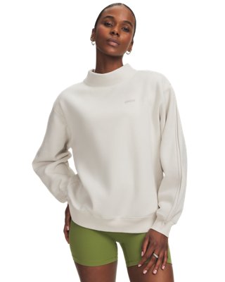 UA Icon Sama Fleece Mock Women's Long Sleeve