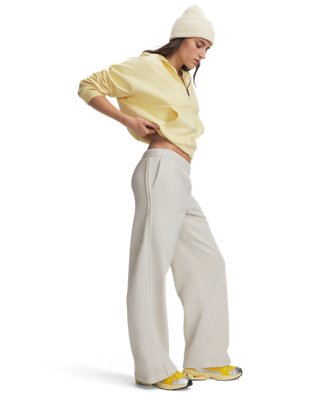 UA Icon Sama Fleece Women's Wide Leg Pants | Under Armour