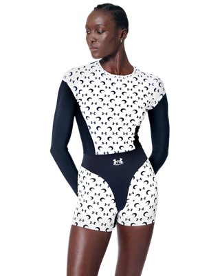 UA x Marine Serre HeatGear® Women's Long Sleeve | Under Armour
