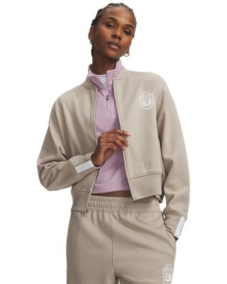 UA Gameday Double Knit Unrivaled Women’s Bomber Jacket from Under Armour - $90