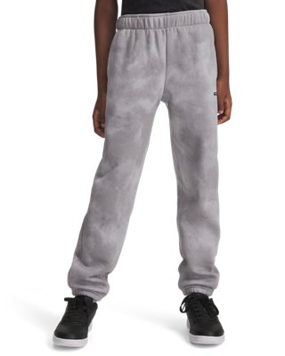 UA Icon Fleece Wash Print Gym Boys' Pants