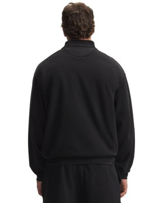 UA Icon Fleece Washed Mock - thumbnail 2