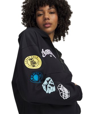 UA x R21 x Unrivaled Logos Women's ½ Zip Hoodie | Under Armour