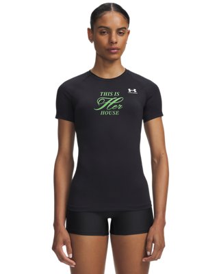 HeatGear® Graphic Women’s Compression Short Sleeve from Under Armour - $35
