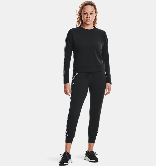 Women's UA Rival Terry Taped Crew | Under Armour NZ