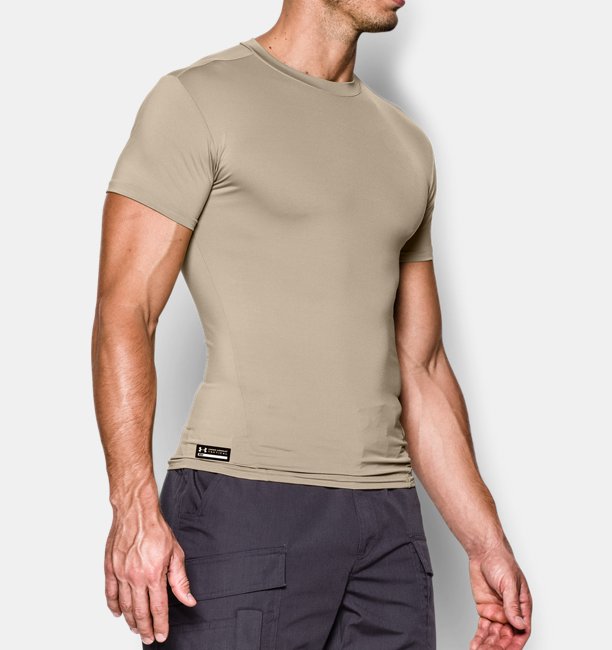 Men's Tactical HeatGear® Compression Short Sleeve T-Shirt | Under Armour UK
