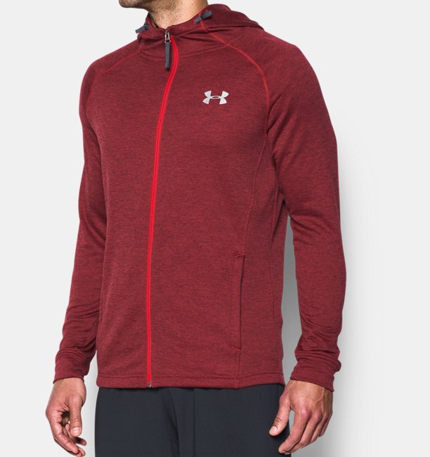 Men's UA Tech™ Terry Fitted Full Zip Hoodie | Under Armour UK