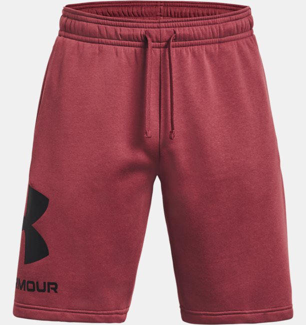Men's UA Rival Fleece Big Logo Shorts | Under Armour TH