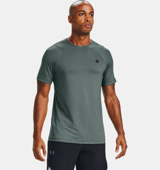Men's UA RUSH™ HeatGear® Fitted Short Sleeve | Under Armour UK