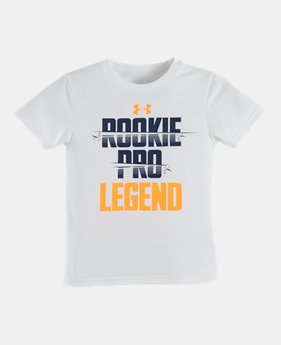 Boys' Pre-School UA Rookie Pro Legend T-Shirt 1 Color $17.99