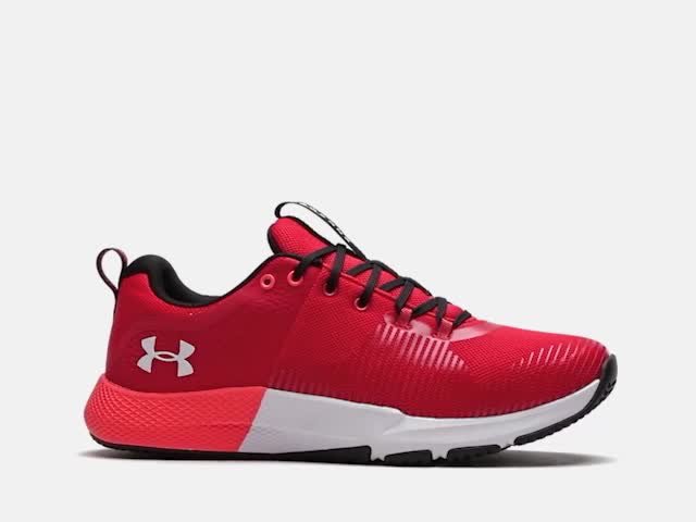 Under Armour Charged Engage Red Training Men\'s Shoe Size 8 #557 Under Armour Charged Edge Black Red for sale | eBay main image 2