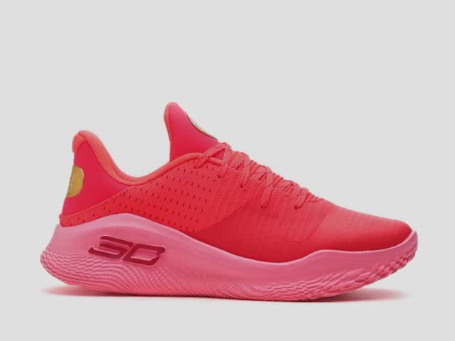 【未使用級】UNDER ARMOR CURRY 4 LOW flotro レッド Buy Curry Brand Curry 4 Low FloTro 'Flooded' - 3026620 600