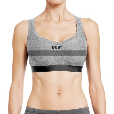 Under armour bra size chart shop